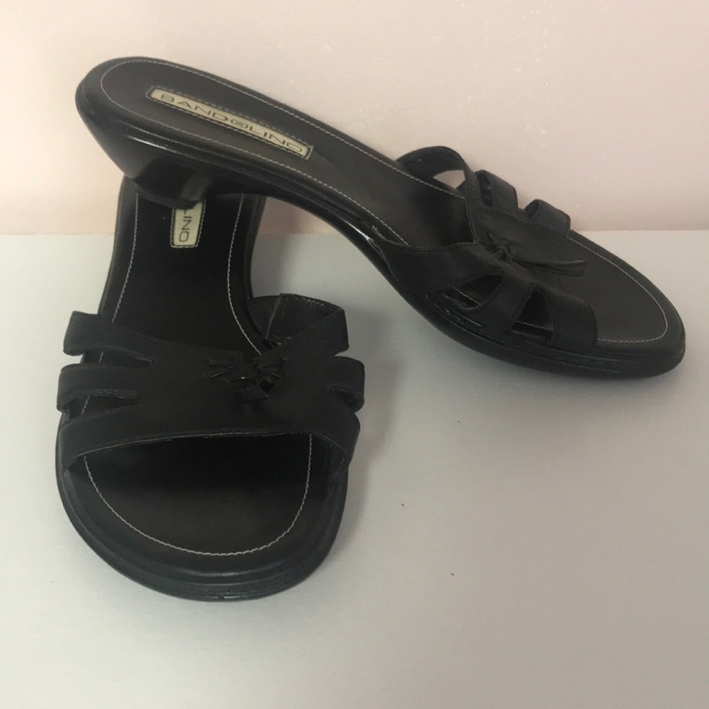 Bandolino Black open toe shoes 7.5